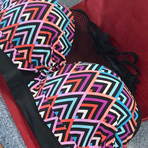 Cactus swim top with mesh - Picture 1 of 6